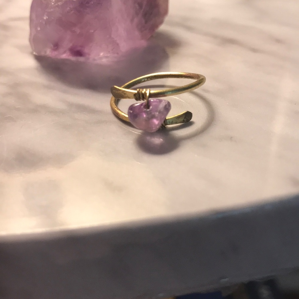 Amethyst ring